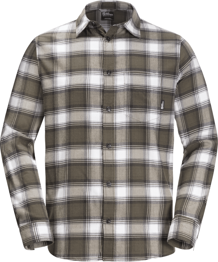 Men's Wanderweg Shirt Island Moss 41 Jack Wolfskin