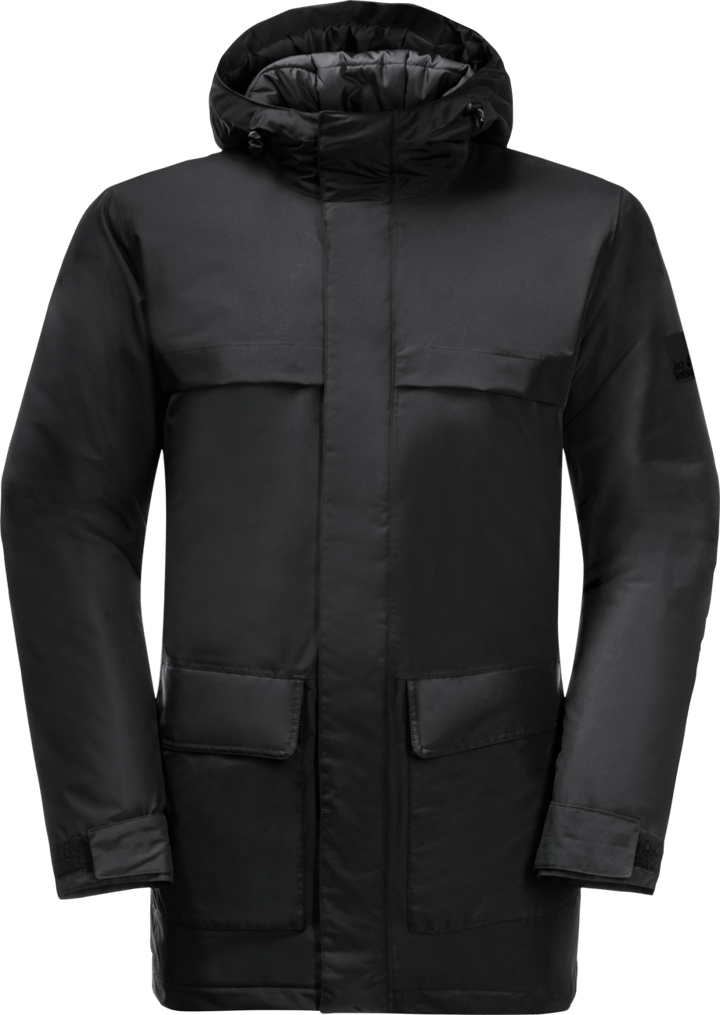 Jack Wolfskin Men's Winterlager Parka Black Jack Wolfskin