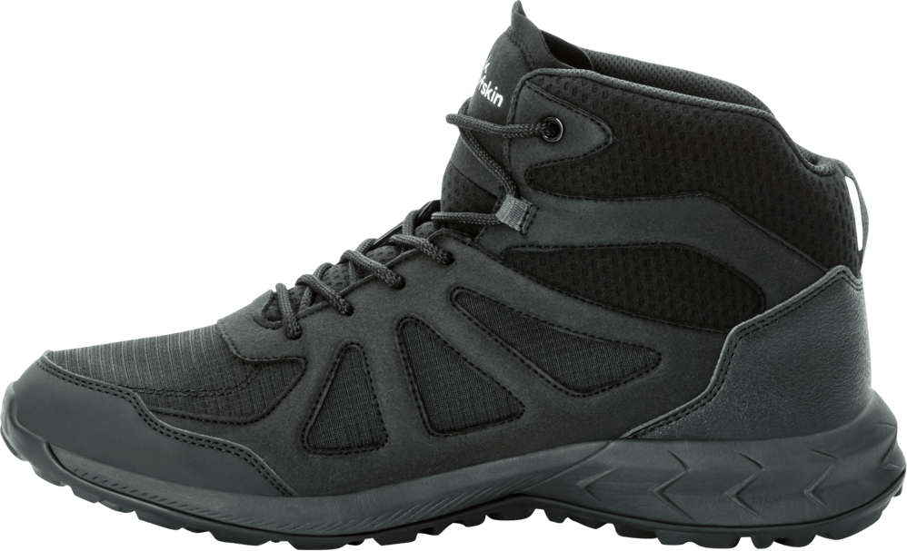 Jack Wolfskin Men's Woodland 2 Texapore Mid Black | Buy Jack