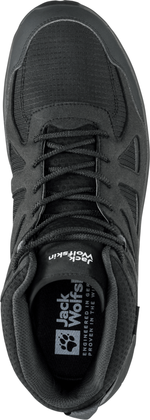 Jack Wolfskin Men's Woodland 2 Texapore Mid Black Jack Wolfskin