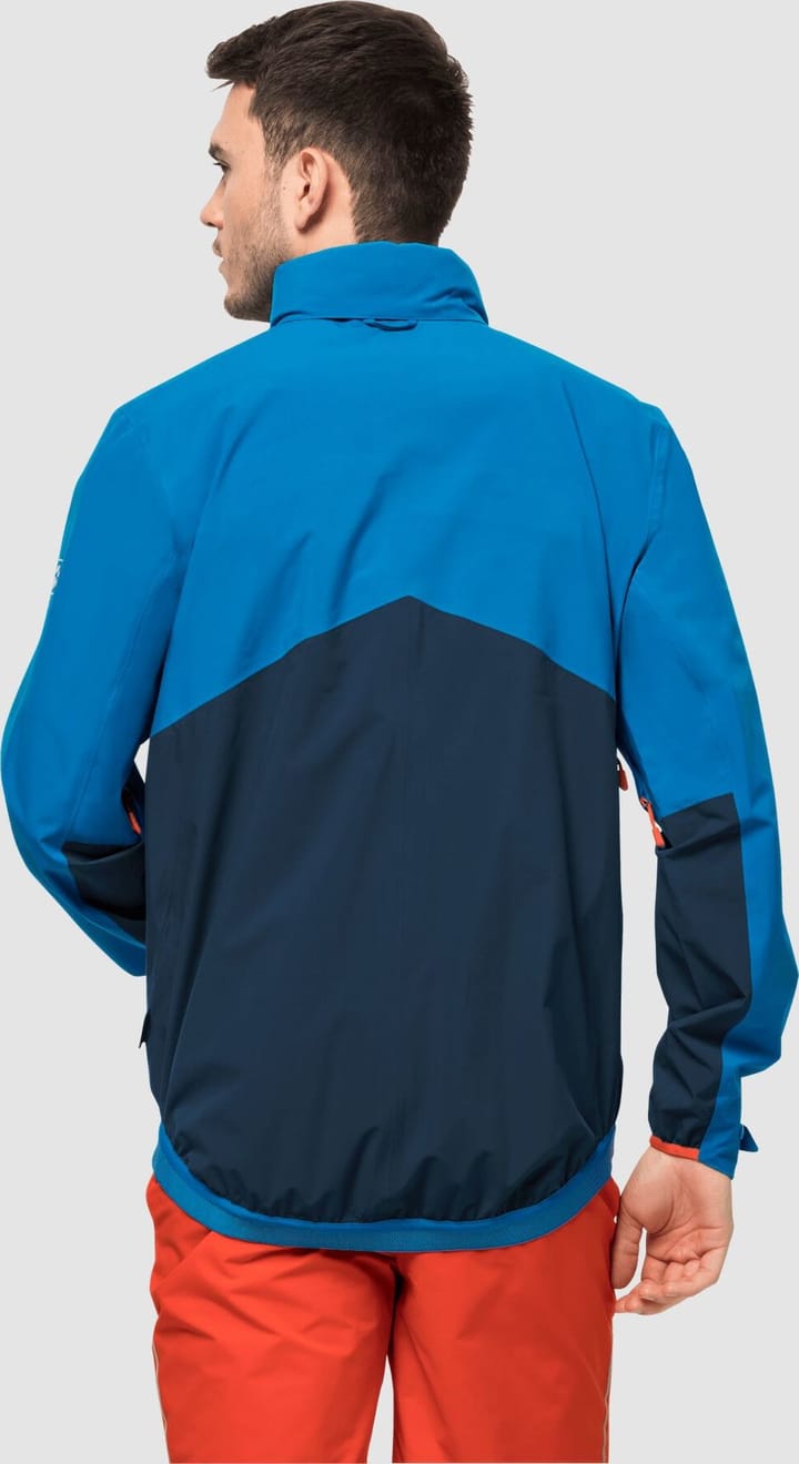 Jack Wolfskin Men's Tourer 2.5L Jacket Thunder Blue Jack Wolfskin Jack Wolfskin Men's Tourer 2.5L Jacket Thunder Blue Jack Wolfskin