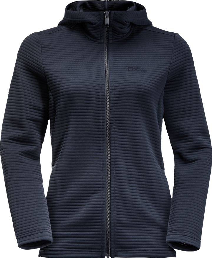 Women's Modesto Hooded Jacket Night Blue Jack Wolfskin