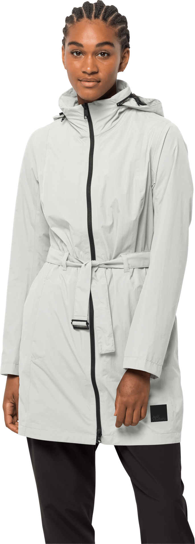 Jack Wolfskin Women's Norden Port Coat Silver Cloud Jack Wolfskin