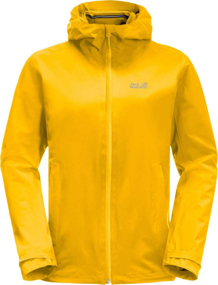 Jack Wolfskin Women's Pack & Go Shell Burly Yellow Xt Jack Wolfskin Jack Wolfskin Women's Pack & Go Shell Burly Yellow Xt Jack Wolfskin