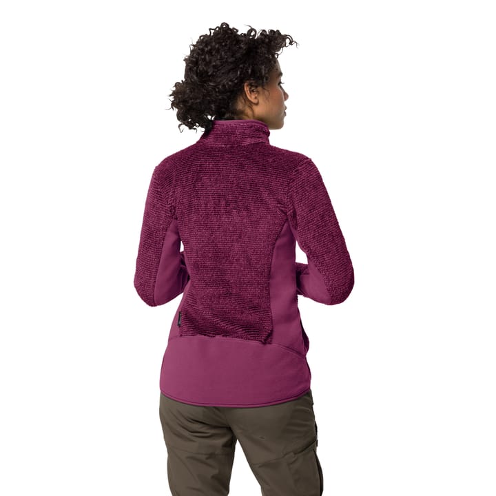 Jack Wolfskin Pine Leaf Jacket Women's Wild Berry Stripes Jack Wolfskin Jack Wolfskin Pine Leaf Jacket Women's Wild Berry Stripes Jack Wolfskin