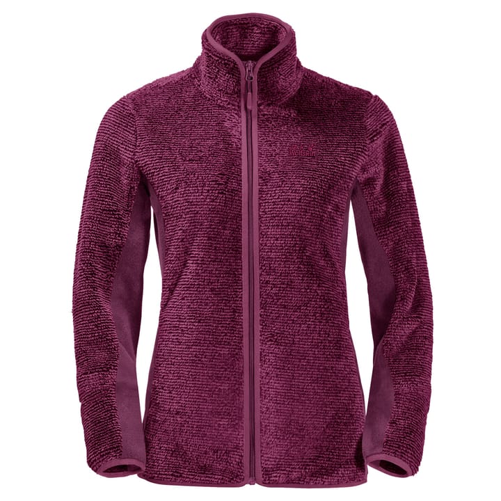 Jack Wolfskin Pine Leaf Jacket Women's Wild Berry Stripes Jack Wolfskin