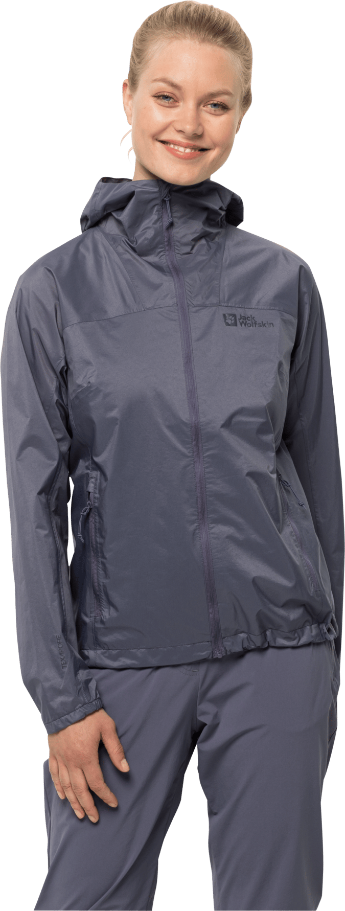 Jack Wolfskin Women's Prelight 2.5L Jacket Dolphin Jack Wolfskin