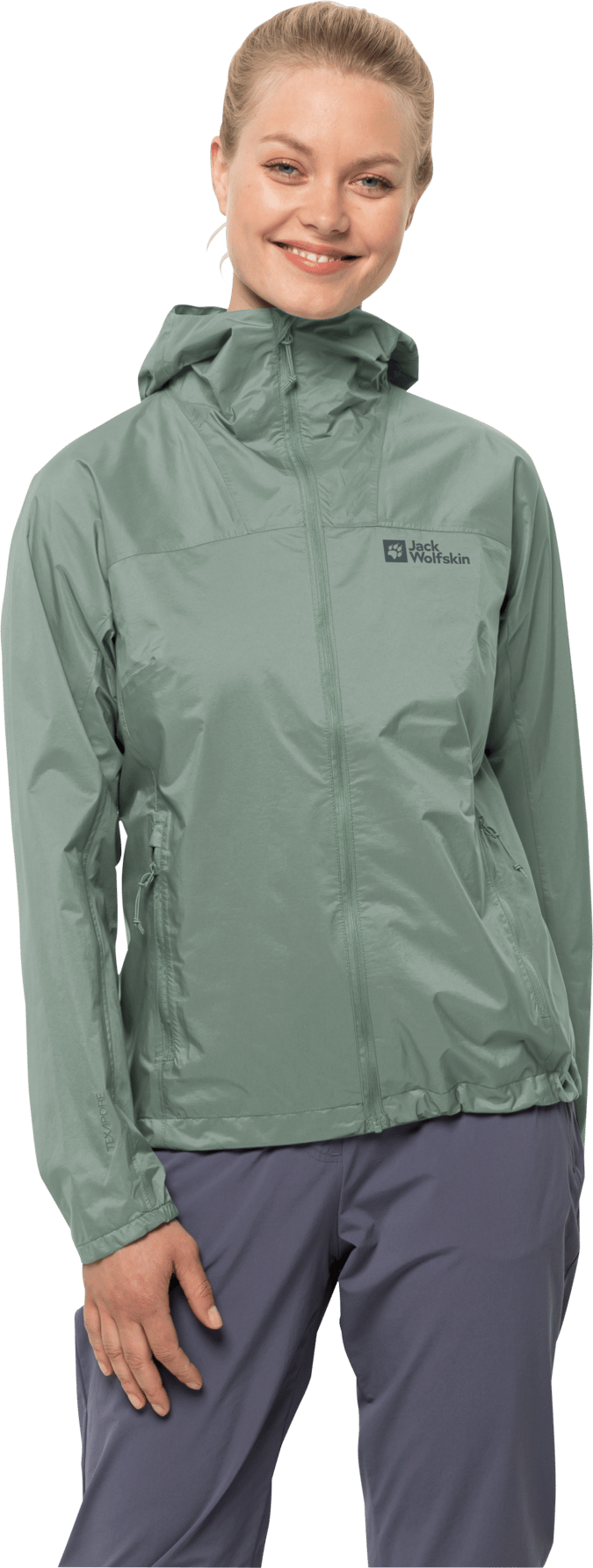 Women's Prelight 2.5L Jacket Picnic Green Jack Wolfskin