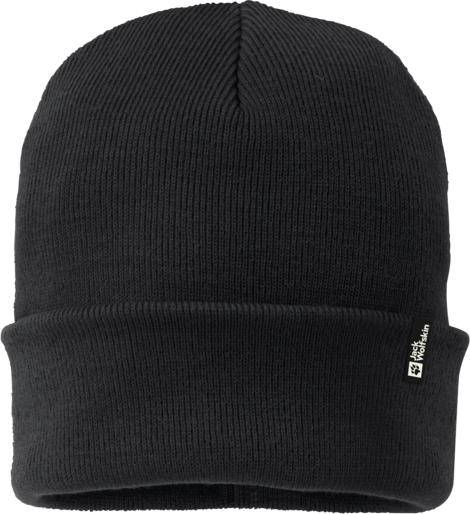 Jack Wolfskin Rib Beanie Black Jack Wolfskin