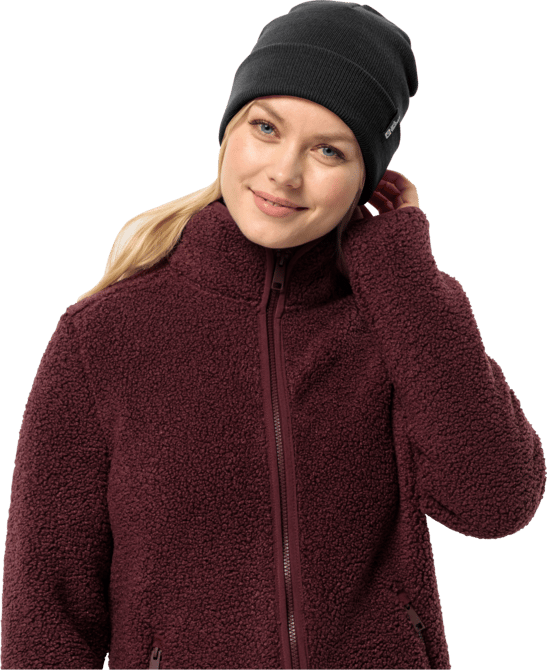 Jack Wolfskin Rib Beanie Black Jack Wolfskin