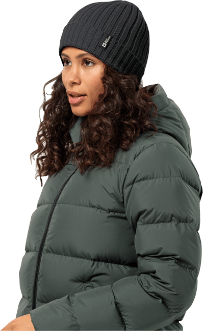 Jack Wolfskin Rib Knit Beanie Black Jack Wolfskin