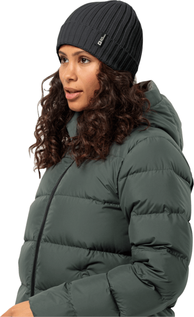 Jack Wolfskin Rib Knit Beanie Black Jack Wolfskin