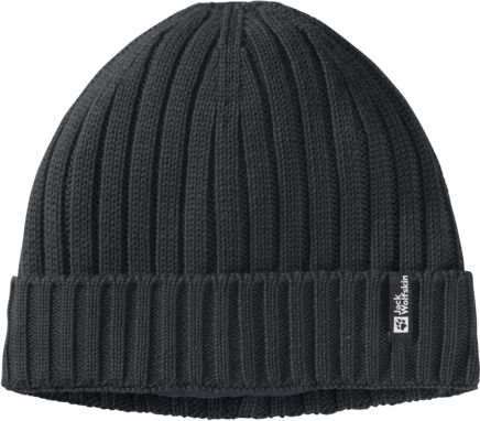 Jack Wolfskin Rib Knit Beanie Black Jack Wolfskin