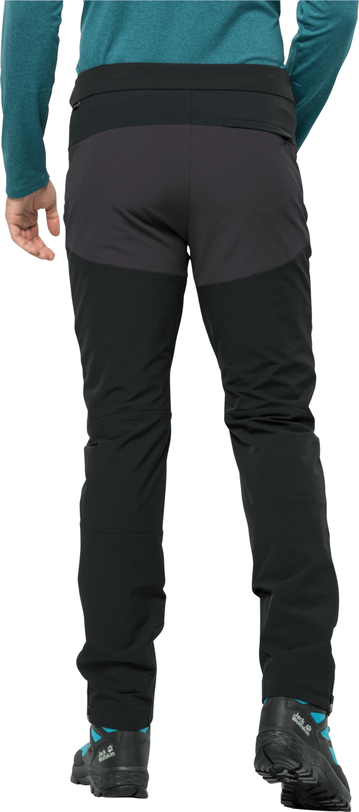 Men's Salmaser Pants Black Jack Wolfskin