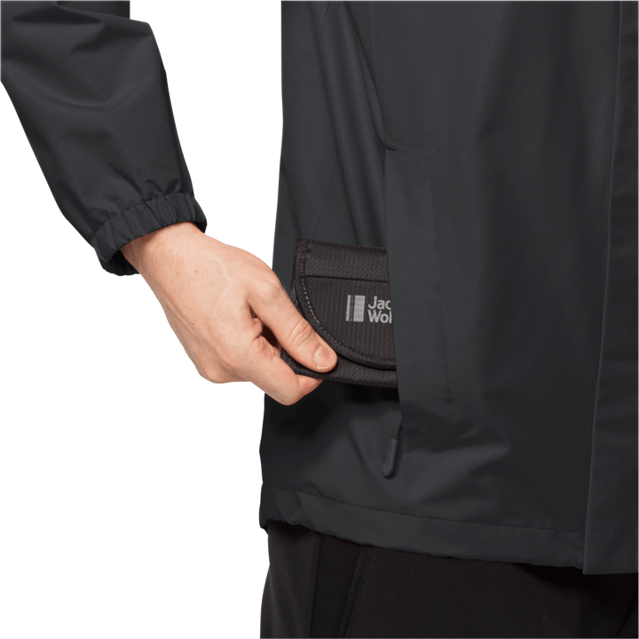 Men's Stormy Point 2-Layer Jacket Black Jack Wolfskin