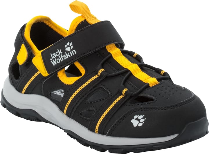 Kids' Sun Climber Black / Burly Yellow Xt Jack Wolfskin