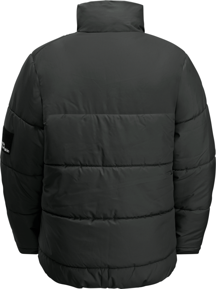 Jack Wolfskin Teens' Insulated Jacket Granite Black Jack Wolfskin