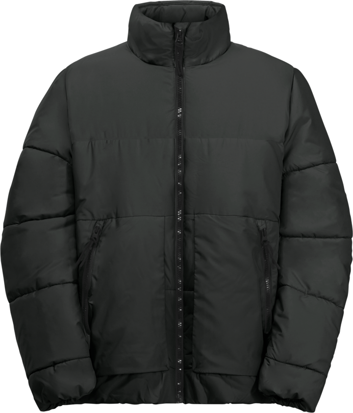 Jack Wolfskin Teens' Insulated Jacket Granite Black Jack Wolfskin