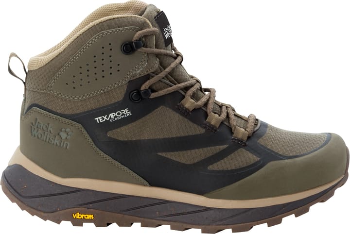 Jack Wolfskin Men's Terraventure Texapore Mid Brown / Beige Jack Wolfskin Jack Wolfskin Men's Terraventure Texapore Mid Brown / Beige Jack Wolfskin