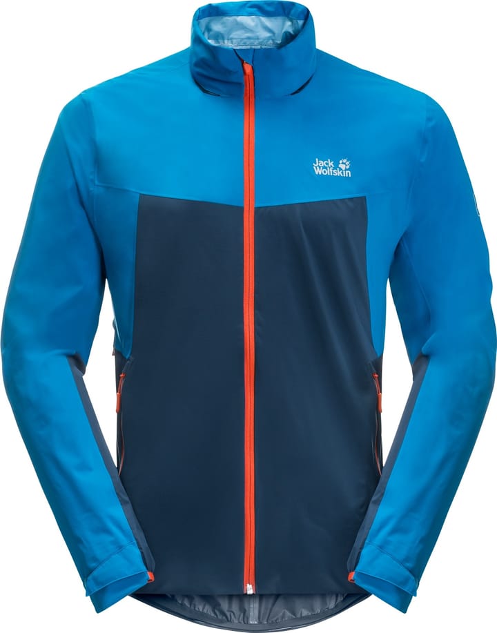 Jack Wolfskin Men's Tourer 2.5L Jacket Thunder Blue Jack Wolfskin Jack Wolfskin Men's Tourer 2.5L Jacket Thunder Blue Jack Wolfskin
