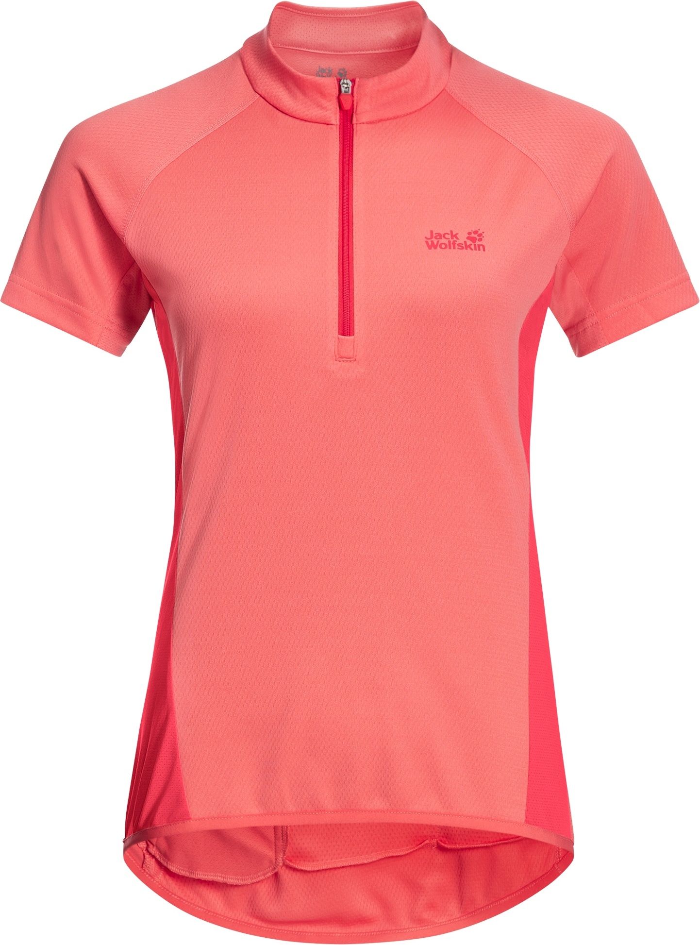 Women's Tourer Halfzip Tee Desert Rose