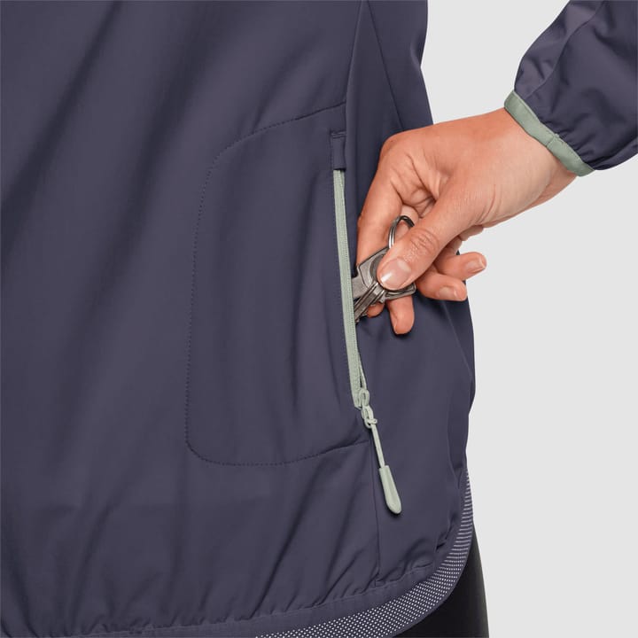 Women's Tourer Softshell Jacket Graphite Jack Wolfskin