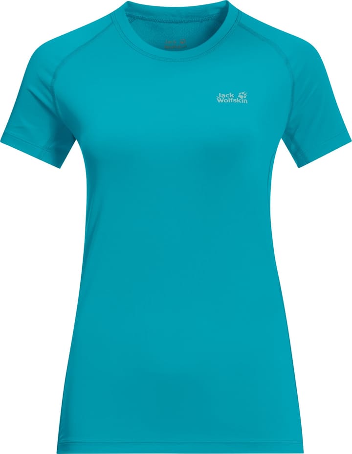 Women's Tourer Vent Tee Dark Aqua Jack Wolfskin