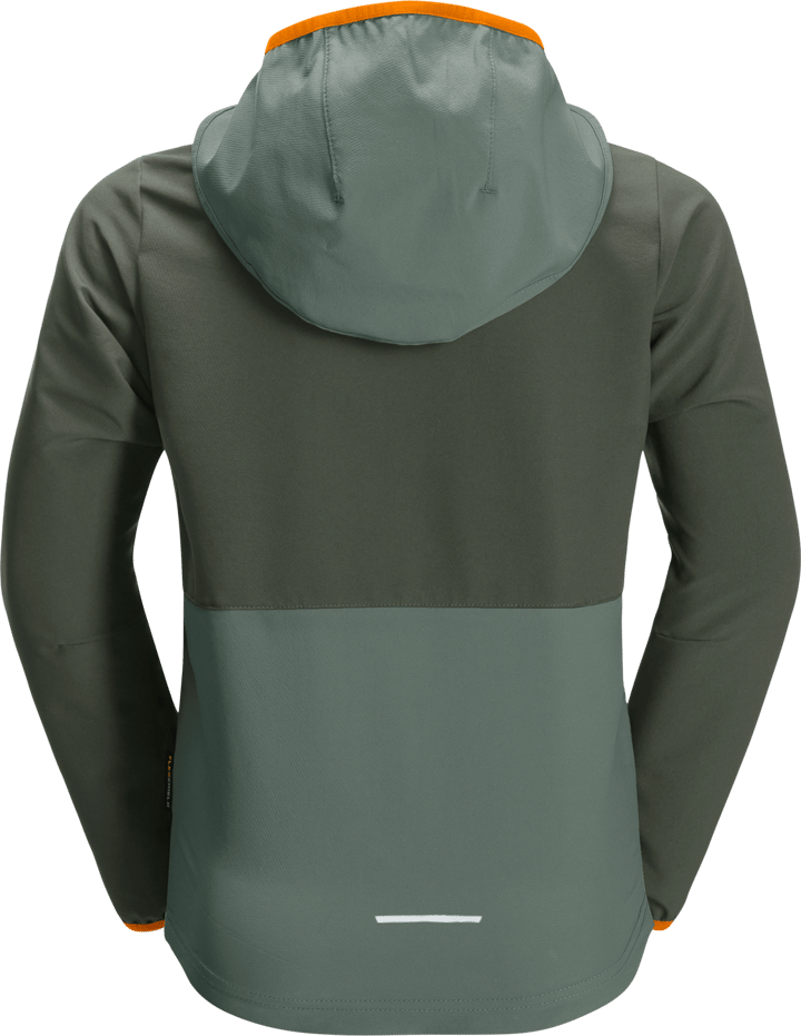 Boys' Turbulence Hedge Green Jack Wolfskin