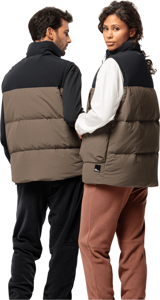 Jack Wolfskin Unisex Dellbrueck Vest Chestnut Jack Wolfskin