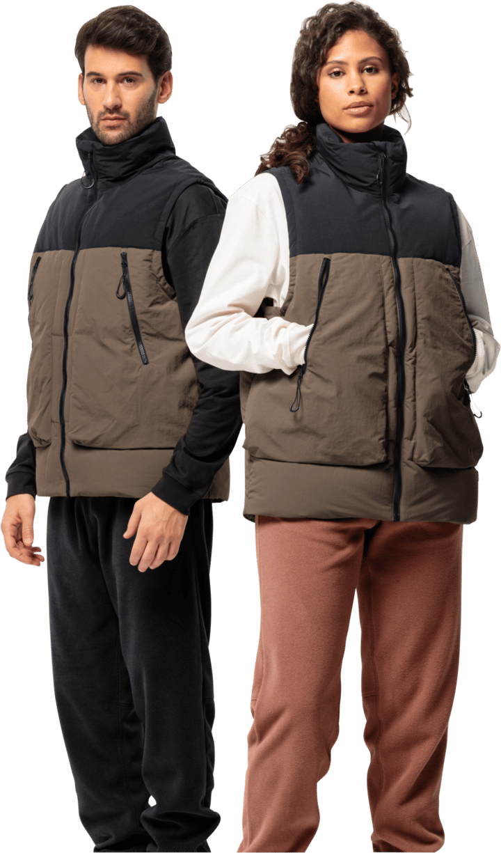 Jack Wolfskin Unisex Dellbrueck Vest Chestnut Jack Wolfskin