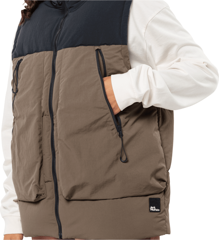 Jack Wolfskin Unisex Dellbrueck Vest Chestnut Jack Wolfskin