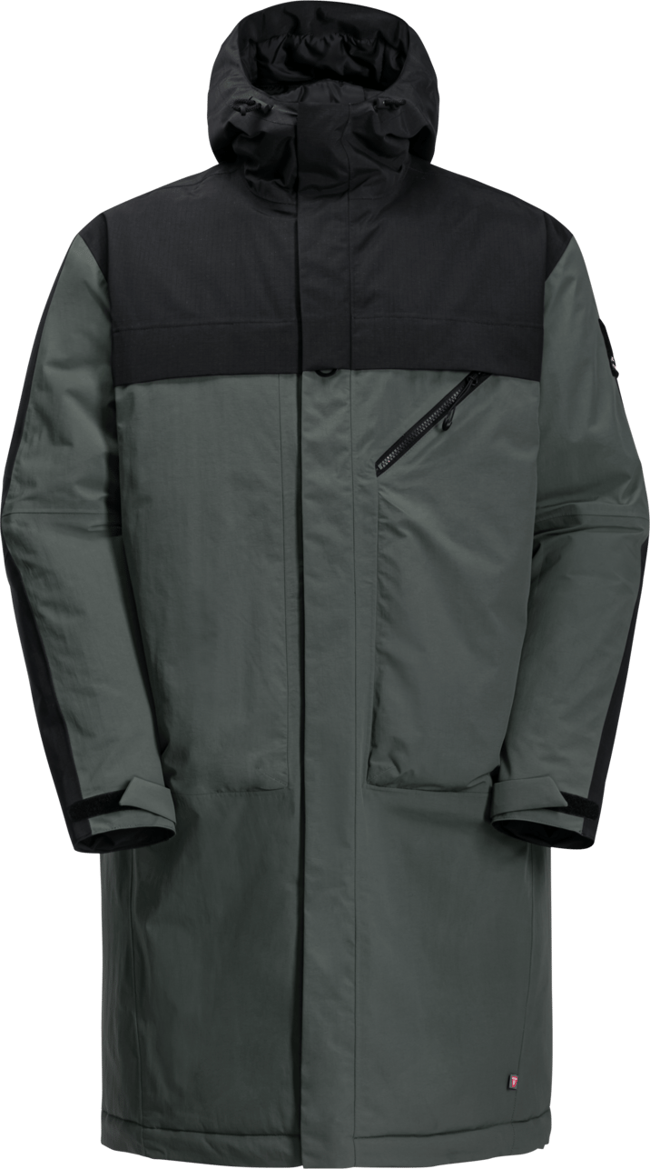 Jack Wolfskin Unisex Heumarkt 2-Layer Parka Slate Green Jack Wolfskin