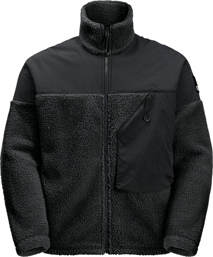 Jack Wolfskin Unisex Maarweg Jacket Granite Black Jack Wolfskin