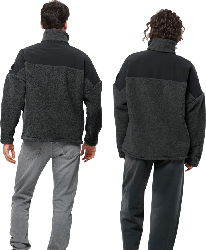 Jack Wolfskin Unisex Maarweg Jacket Granite Black Jack Wolfskin