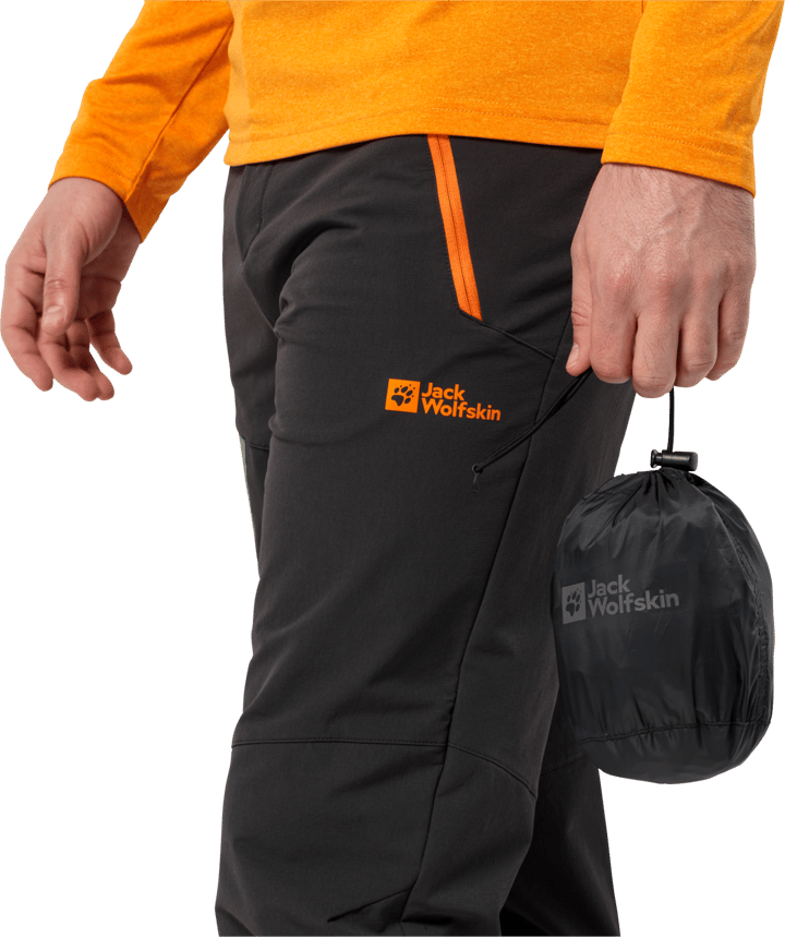 Jack Wolfskin Unisex Rainy Day Pants Black Jack Wolfskin