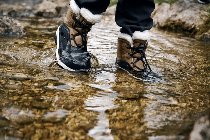 Jack Wolfskin Kids' Vojo Shell XT Texapore Mid Winter Pearl Jack Wolfskin