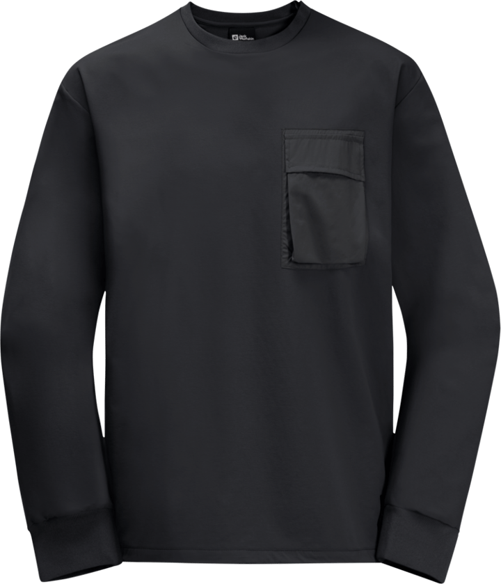 Jack Wolfskin Men's Wandermood Pullover Black Jack Wolfskin