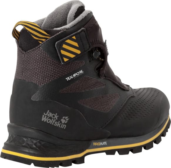 Jack Wolfskin Women's 1995 Series Texapore Mid Black / Burly Yellow XT Jack Wolfskin