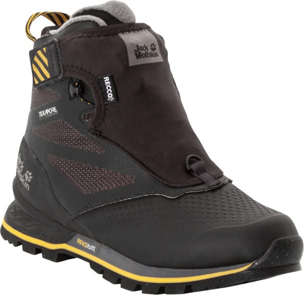 Jack Wolfskin Women's 1995 Series Texapore Mid Black / Burly Yellow XT Jack Wolfskin