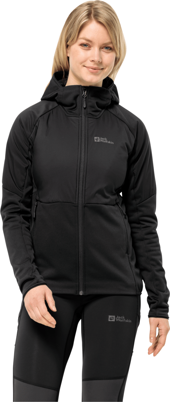 Jack Wolfskin Women's Alpgrat Pro Insulated Full Zip Black Jack Wolfskin