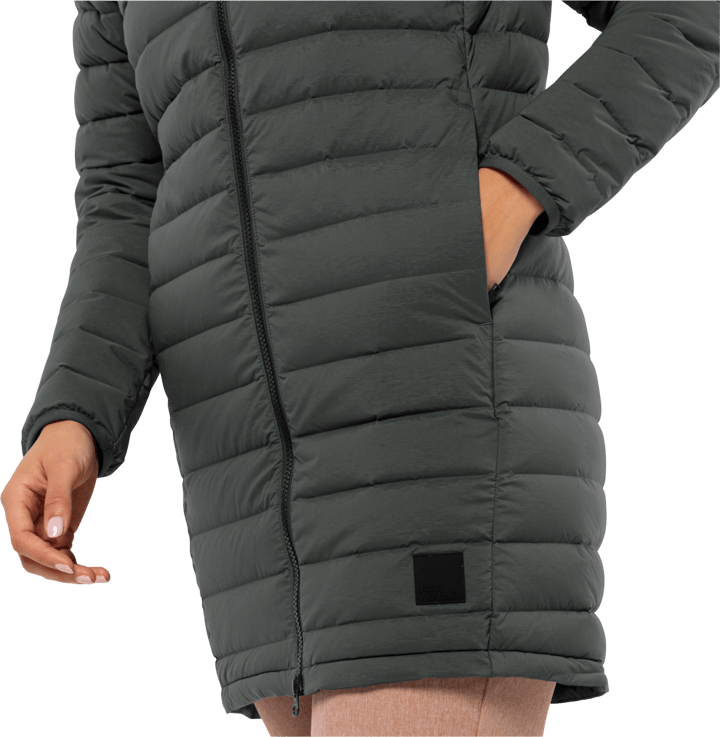 Jack Wolfskin Women's Arcaden Coat Slate Green Jack Wolfskin