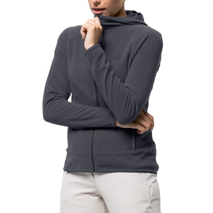 Jack Wolfskin Women's Arco Jacket  Ebony Stripes Jack Wolfskin