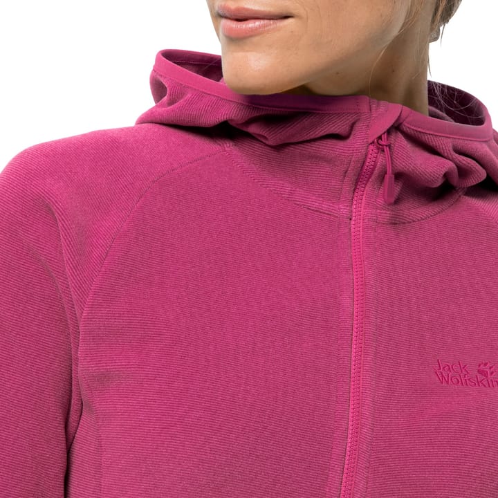 Jack Wolfskin Women's Arco Jacket  Pink Peony Stripes Jack Wolfskin