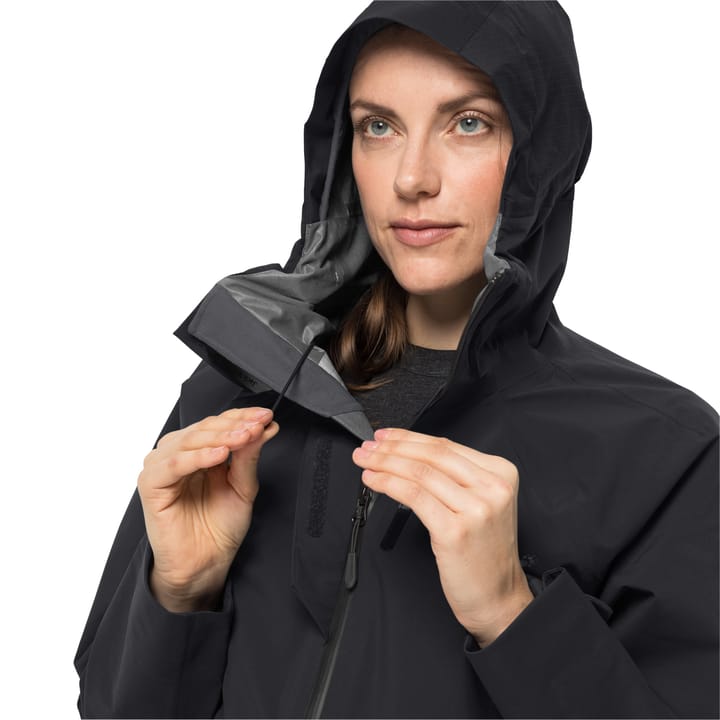 Jack Wolfskin Women's Athletic Coat Black Jack Wolfskin