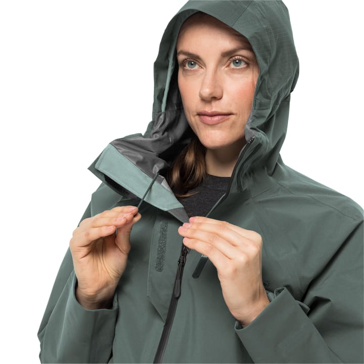 Jack Wolfskin Women's Athletic Coat Hedge Green Jack Wolfskin