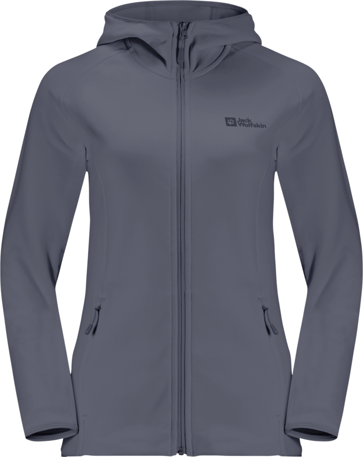 Jack Wolfskin Women's Baiselberg Hooded Full Zip Dolphin Jack Wolfskin