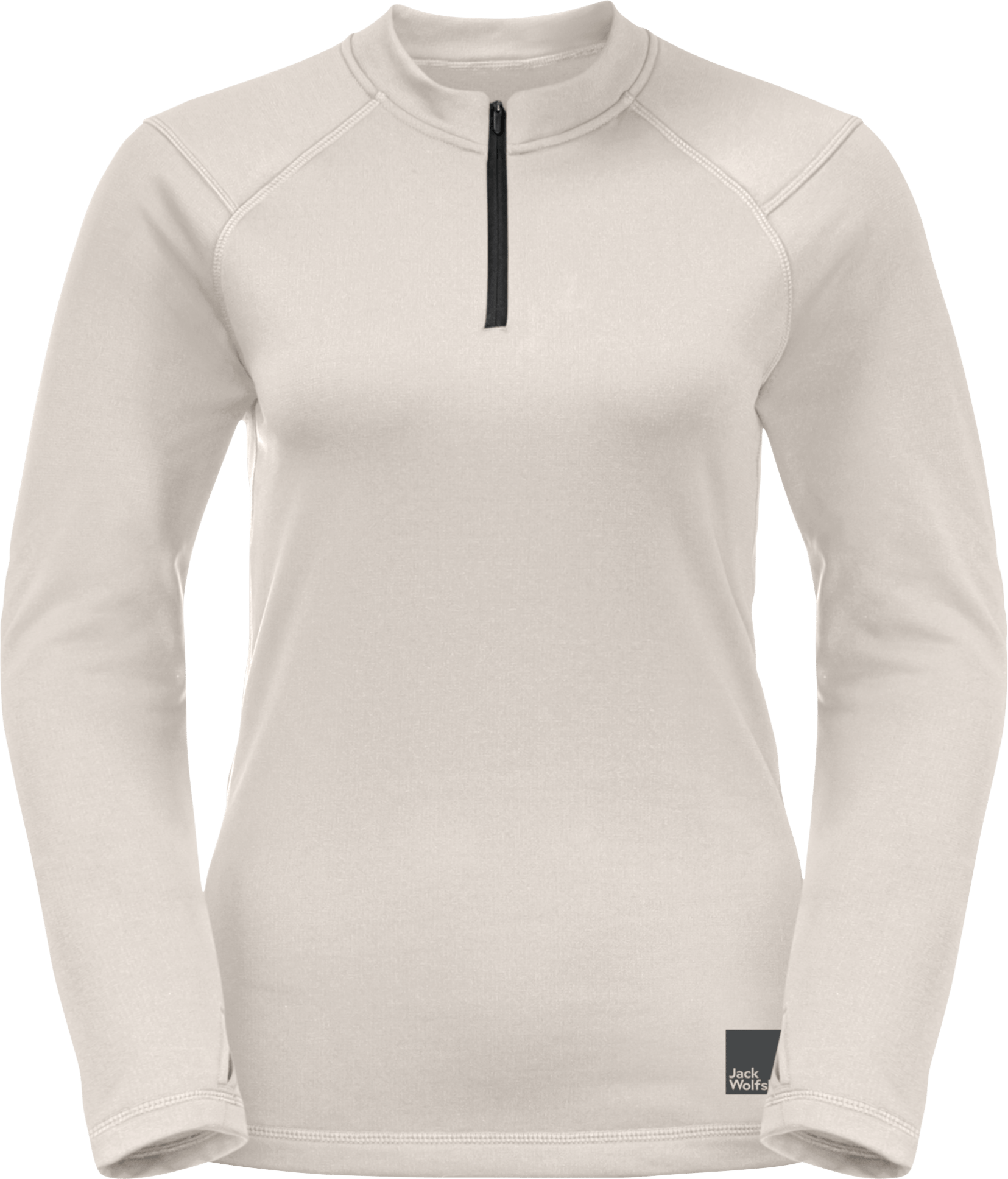 Jack Wolfskin Women's Bike Commute Halfzip Winter Pearl