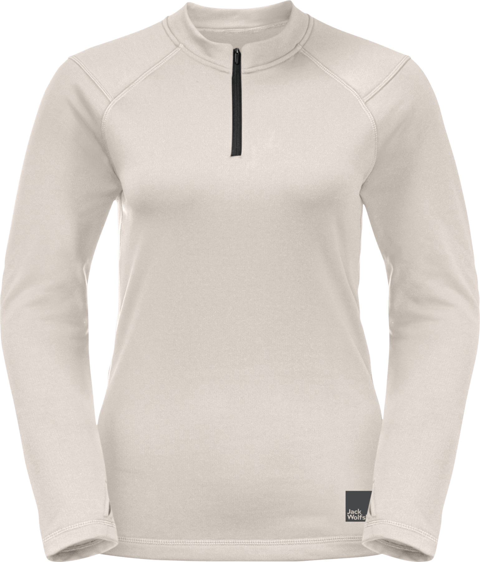 Women's Bike Commute Halfzip Winter Pearl