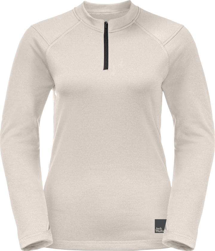 Women's Bike Commute Halfzip Winter Pearl Jack Wolfskin