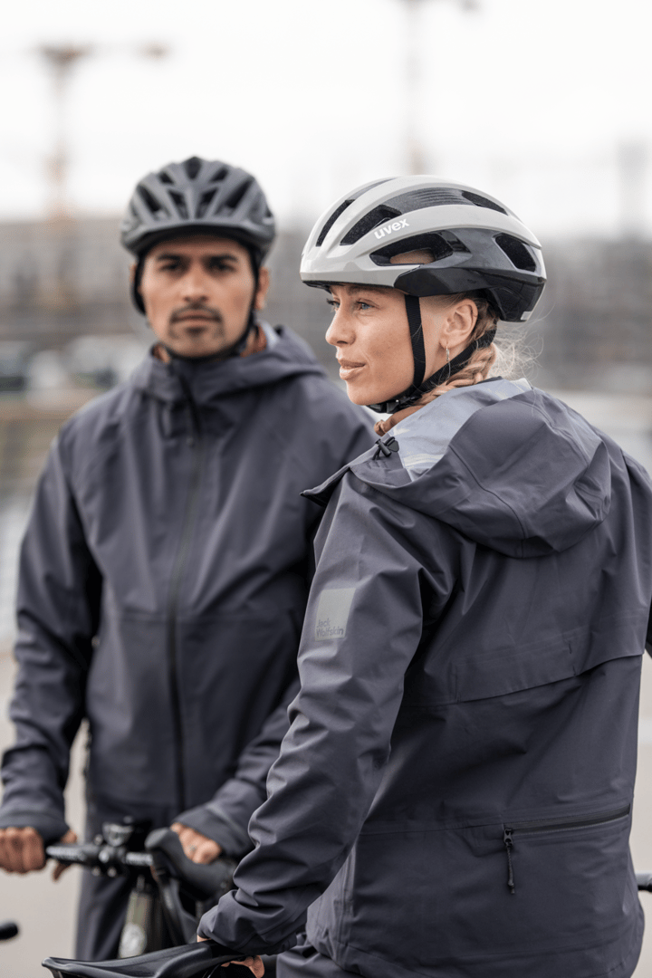 Women's Bike Commute Insulated Jacket Phantom Jack Wolfskin